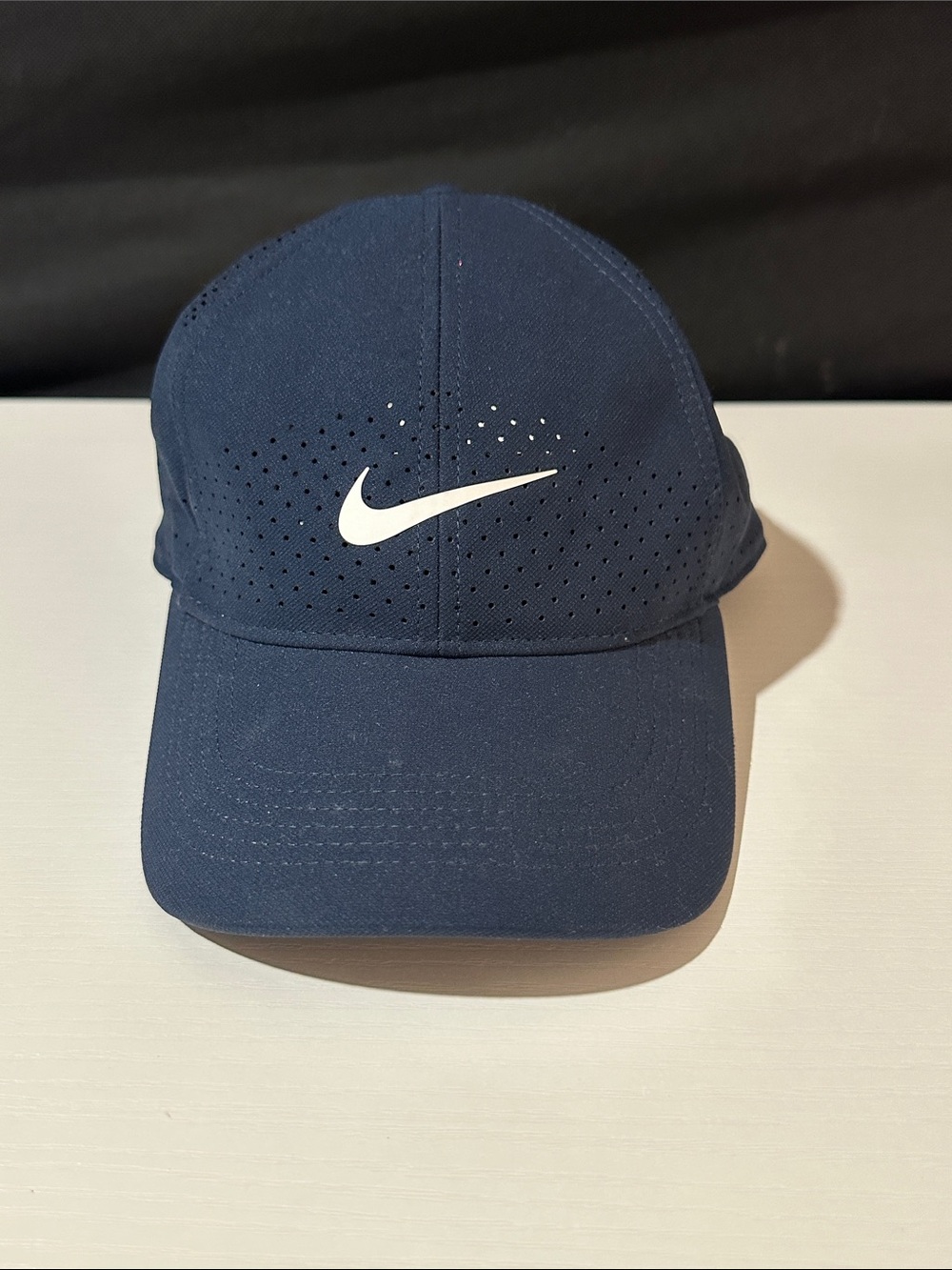 Unisex Nike Navy Blue Performance Swoosh Cap Dri-fits